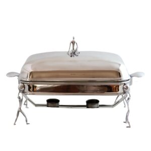 سوفله خوری مستطیل بزرگ مدل آدمک استیل کد 3002-SS