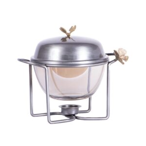 سوفله سوپ خوری گرد کوچک مدل پایه مفتولی پیوتر کد 5010-P