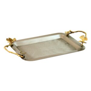 سينی پذیرایی مدل مستطیل کوچک پیوتر کد P-6090