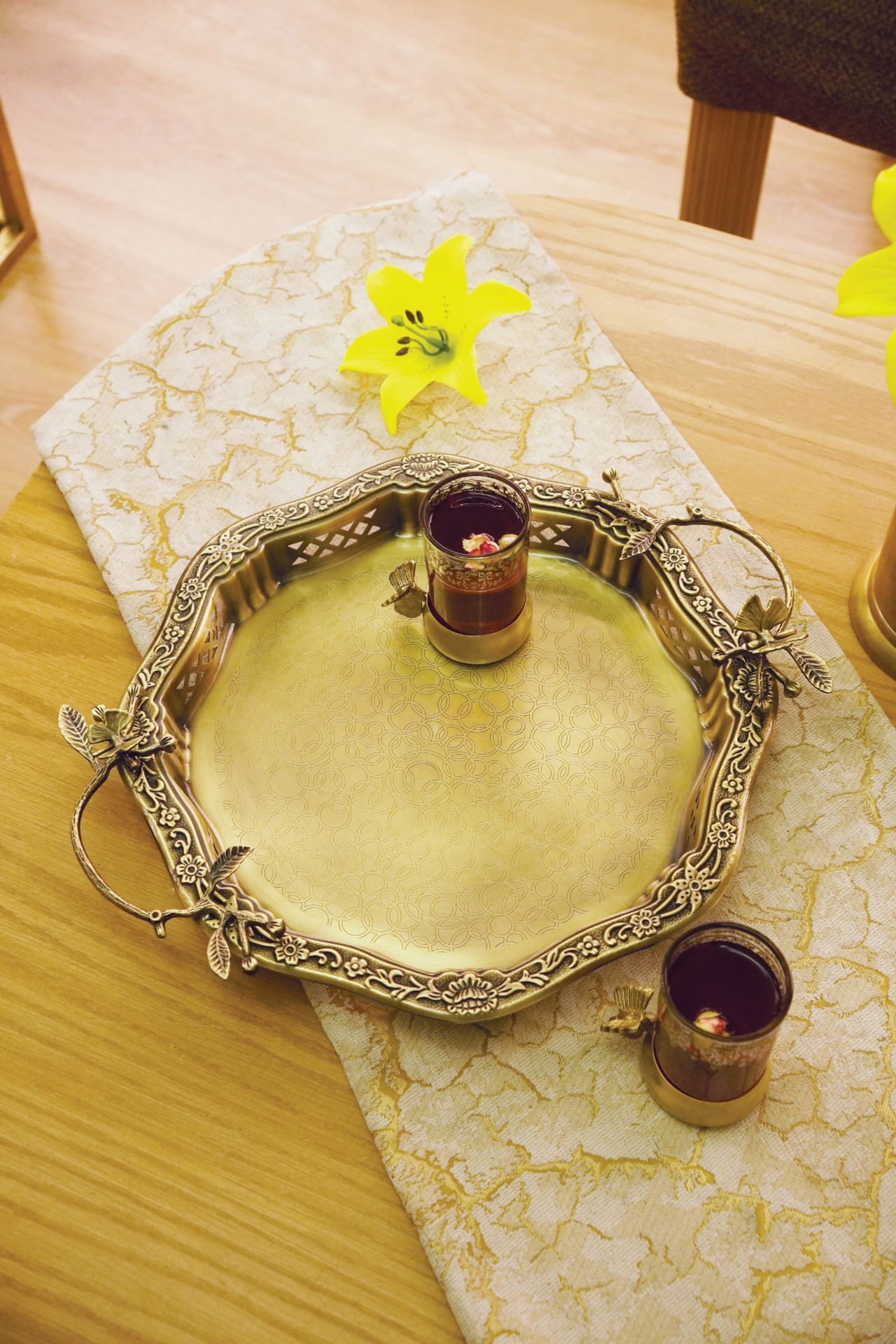 سینی لبه داربزرگ6025BT