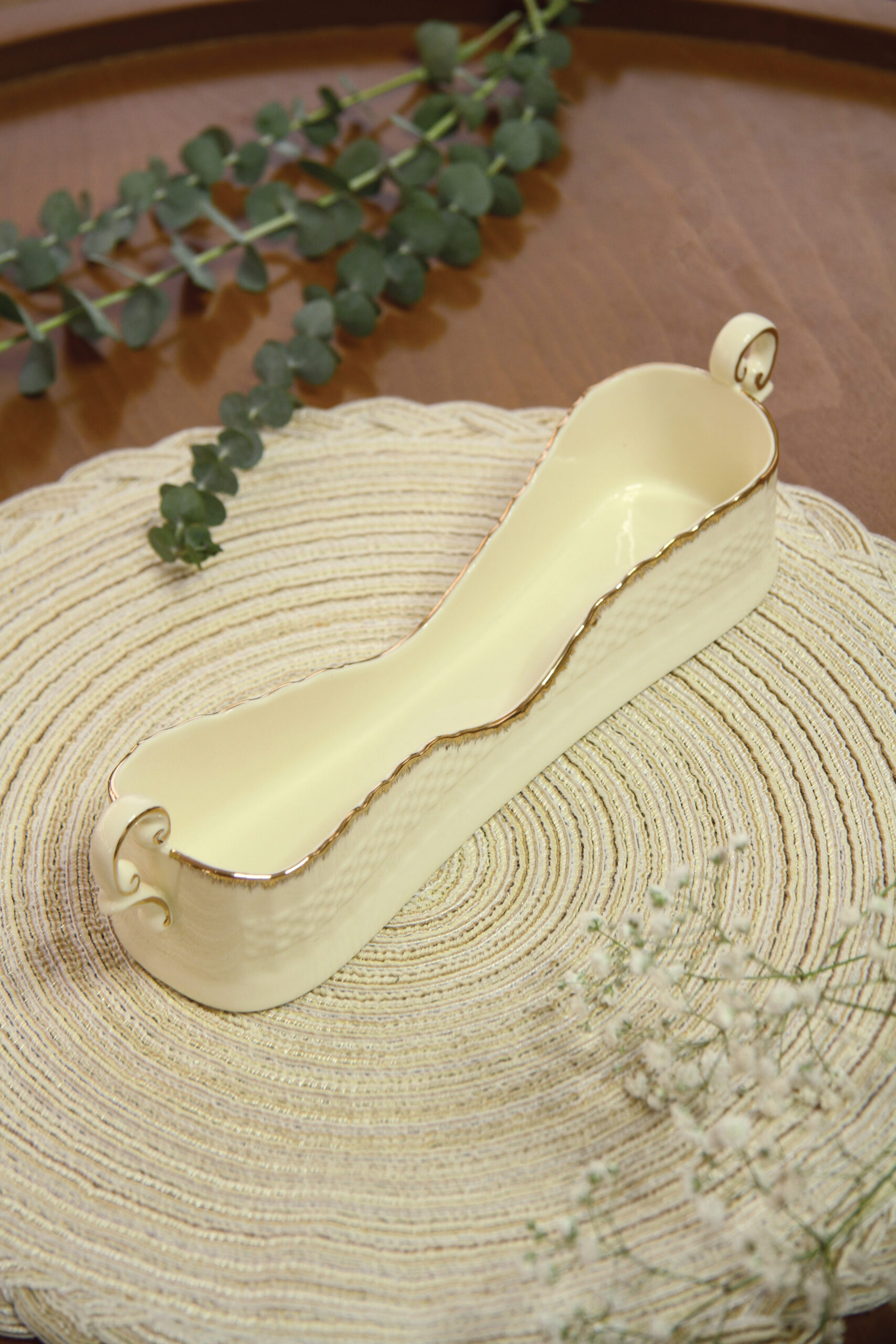 سرویس کامل چینی لبه طلایی – وارداتی - Image 4