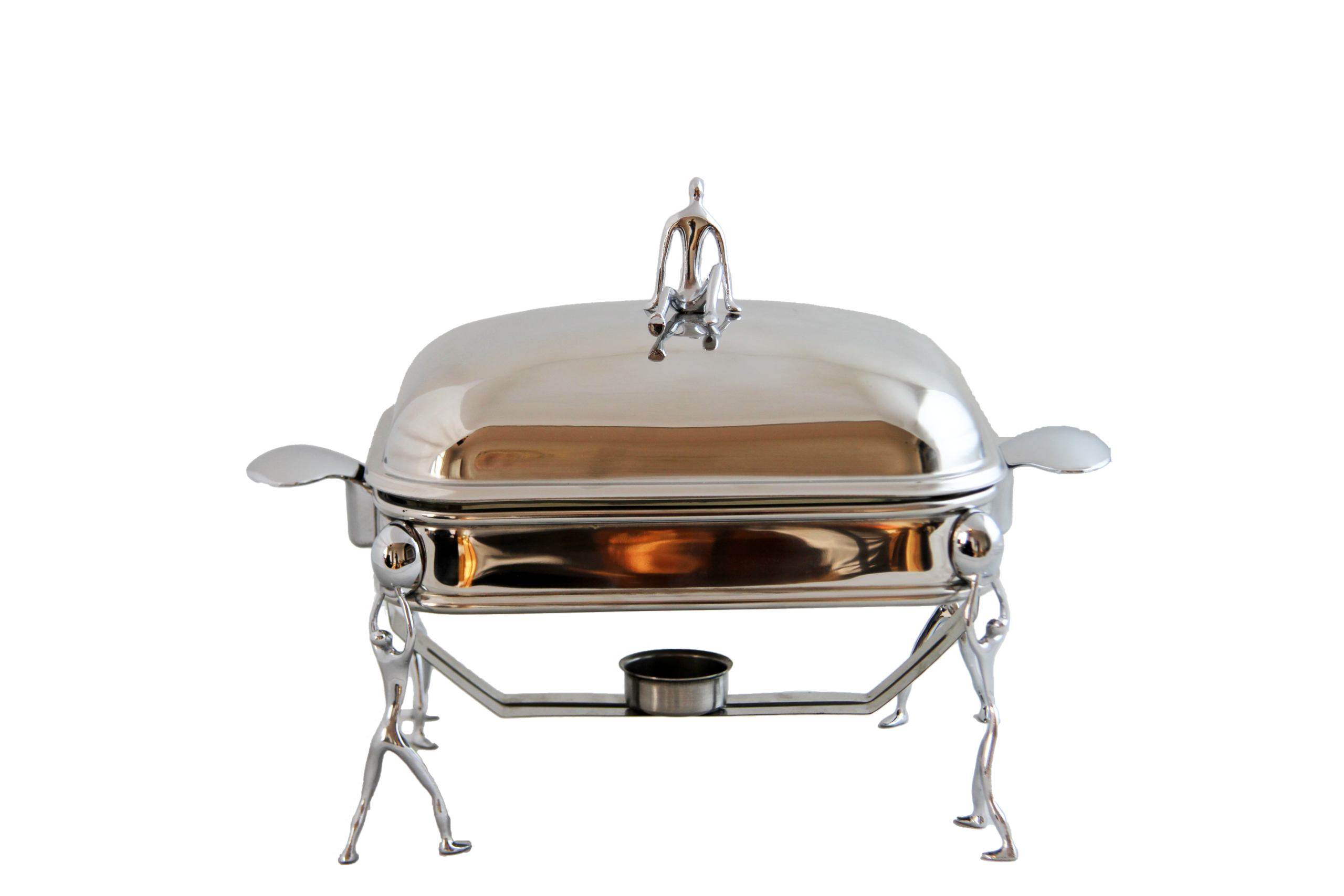 سوفله خوری مستطیل کوچک مدل آدمک استیل براق کد 3000SS - Image 3