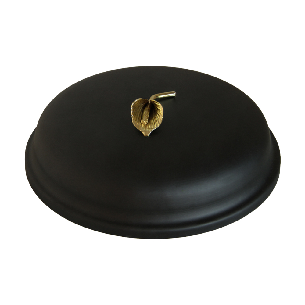 سطل ارکیده مشکی و طلایی کد 522MG - Image 4